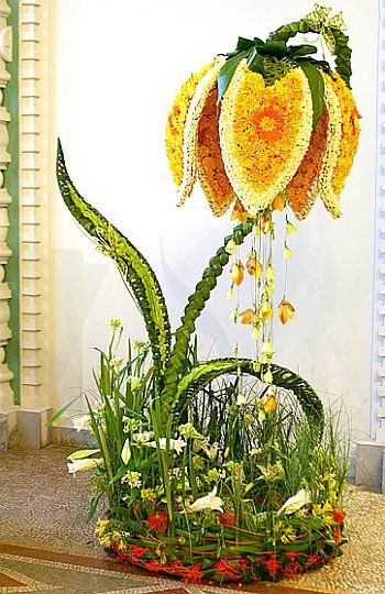DIY çiçekçilik hediyesi