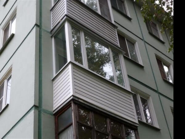 balkonun dışında siding