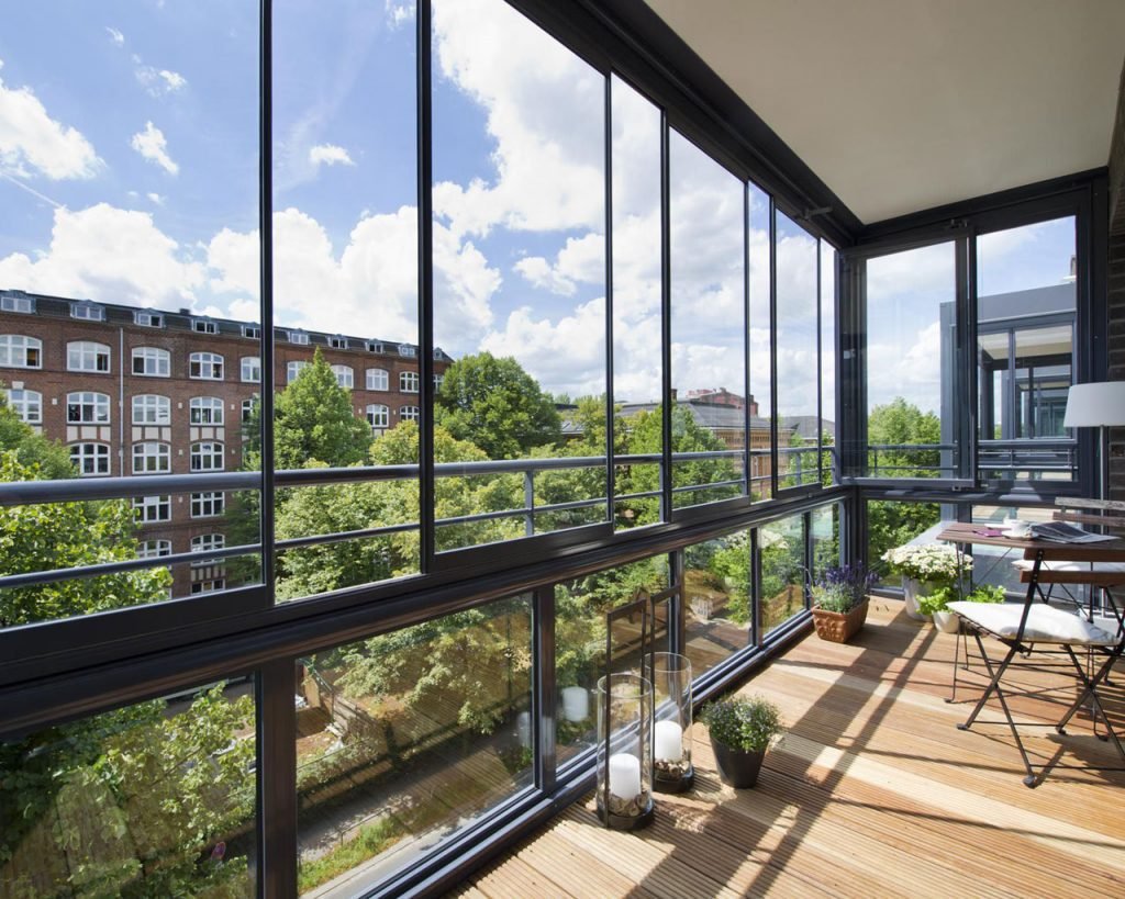 panoramik cam balkon