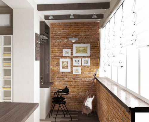 Balkon ve sundurma dekorasyonu, dekorasyonu ve balkonun içi